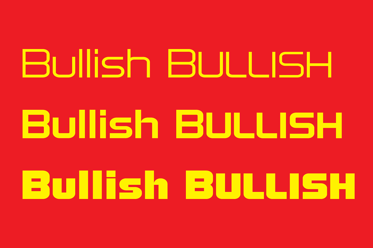 Bullish - Sans Serif Font Family, a Sans Serif Font by GG Design (Photo 2 of 11)