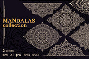 Mandalas collection, a Decorative Illustration by Katika Shop (Thumbnail 1 of 6)