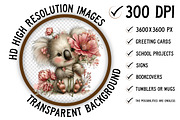Whimsical Animals Clipart, an Illustration by Craft Nest (Thumbnail 2 of 11)
