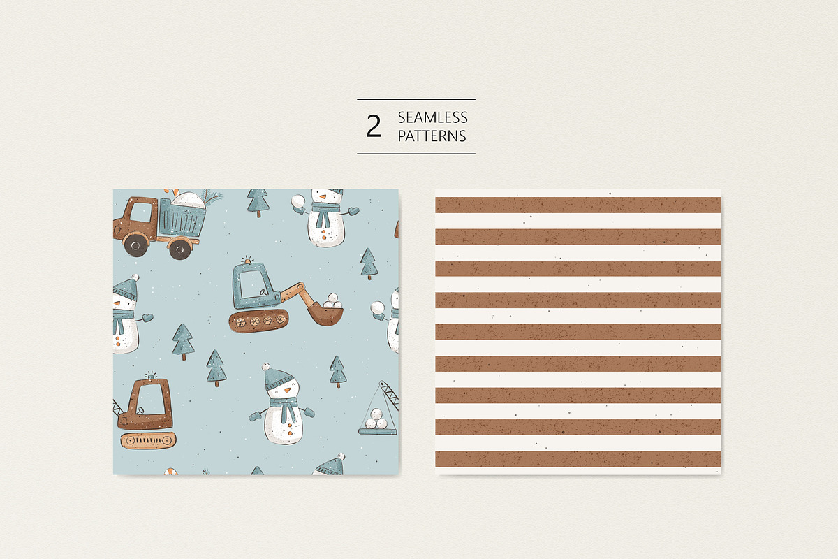 Winter construction, a Pattern Graphic by Olena Kuznietsova (Photo 2 of 9)