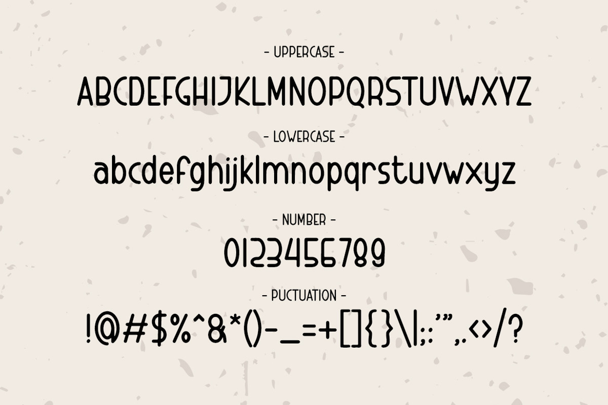 BERNADY - A Round Typeface Font, a Sans Serif Font by ENATIVE (Photo 2 of 7)
