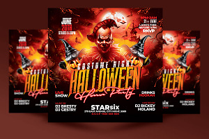 Halloween Flyer Template