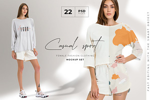 Sale! Casual Fashion Mockup Bundle