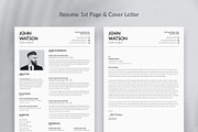 Word Resume Template / CV, a Resume Template by Aspect_Studio (Thumbnail 2 of 4)