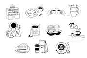 35 Cafe | Coffee vector Illustration, a Person Illustration by aivos (Thumbnail 6 of 6)