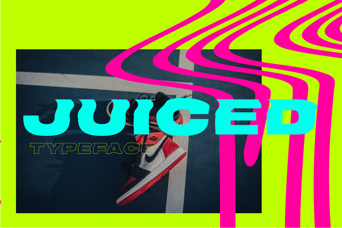 JUICED - Typeface, a Sans Serif Font by City Poster Mockups (Photo 11 of 12)