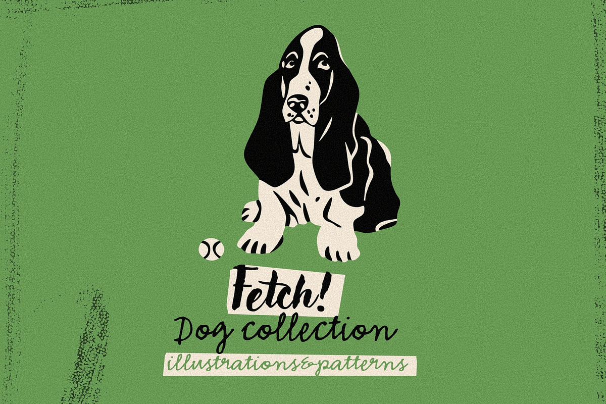 Fetch! Dogs collection, an Animal Illustration by Twisted Tail (Photo 11 of 11)