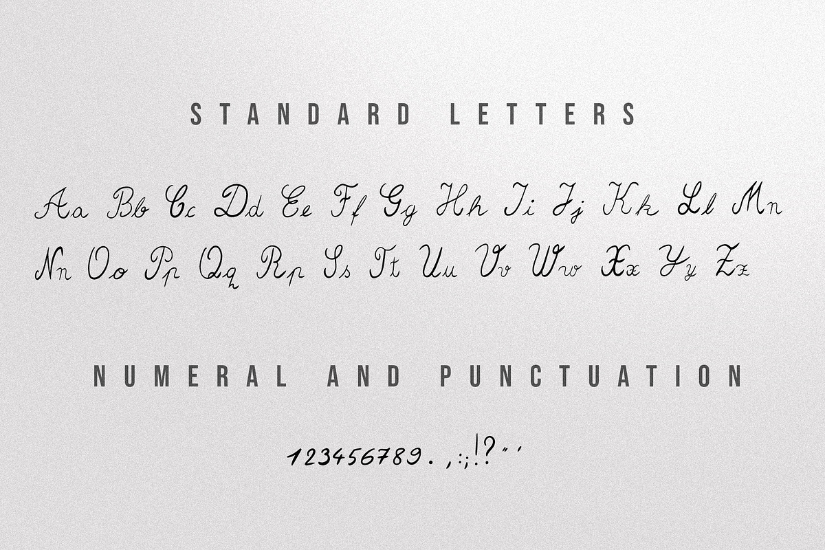 Maricel - A Strange Font, a Script Font by Monkey's Dream Studio (Photo 4 of 5)