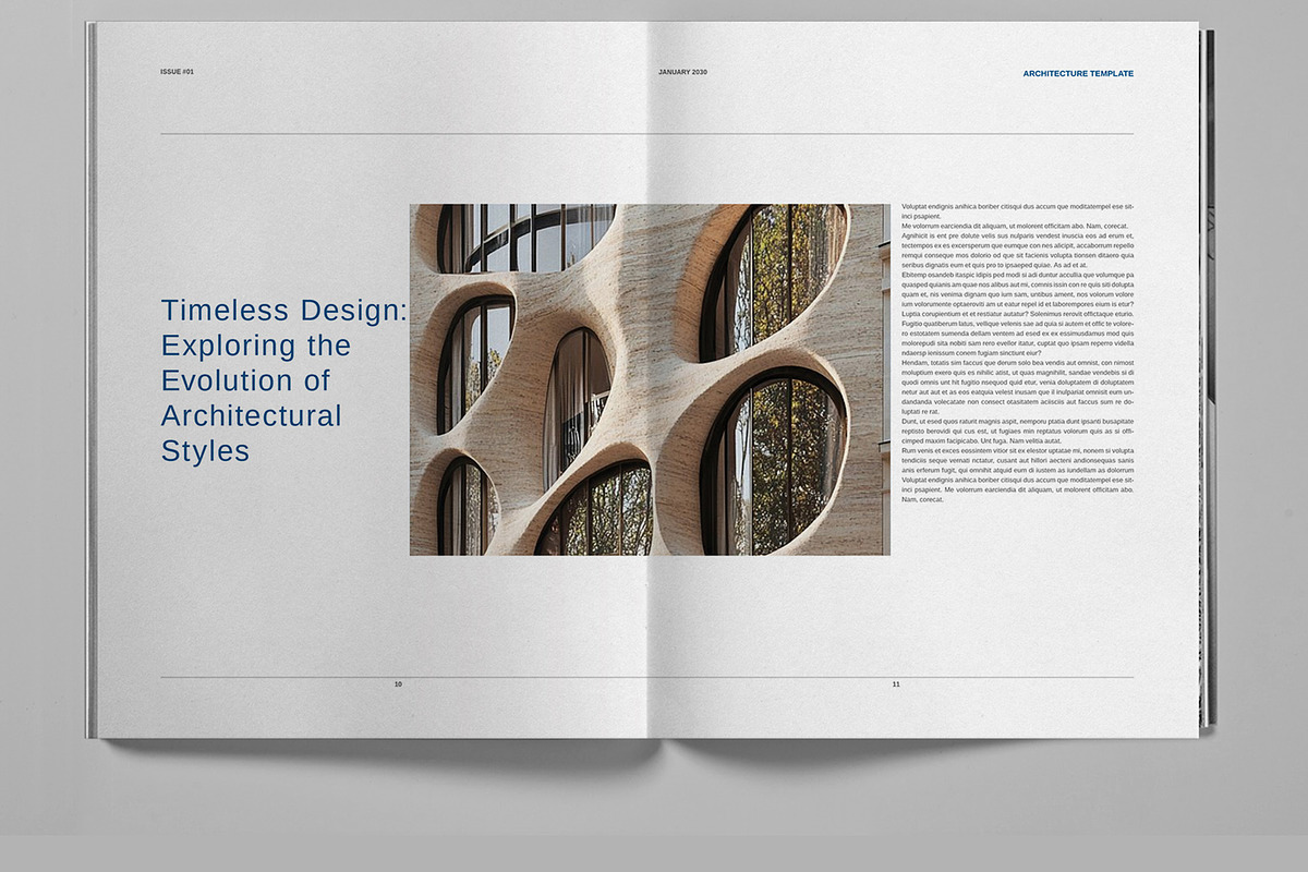 Architecture Brochure Template, a Brochure Template by Boris Cupac (Photo 7 of 7)