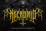 Megaroom typeface, a Blackletter Font by alit design (Thumbnail 2 of 20)