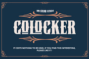 Colocker, a Symbol Font by Vintage Division (Thumbnail 15 of 15)