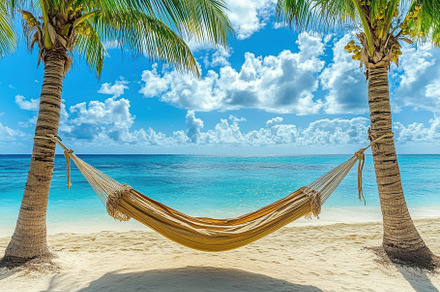 Tropical Palm Tree on a Beach, a Nature Photo by Virgo Studio