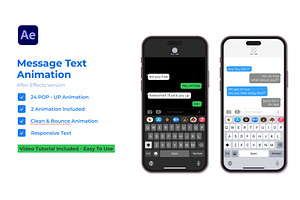 Text Message | After Effects, a Templates & Theme by Gatamotion