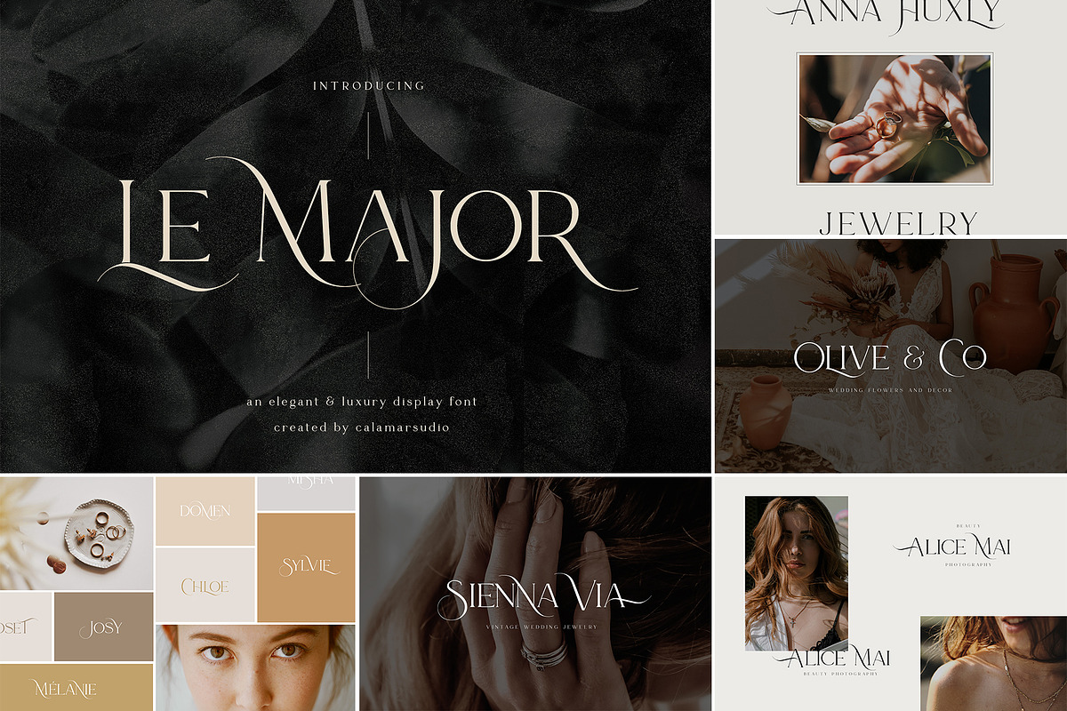 WHOLE SHOP FONT BUNDLE, a Serif Font by Calamar Studio (Photo 7 of 33)