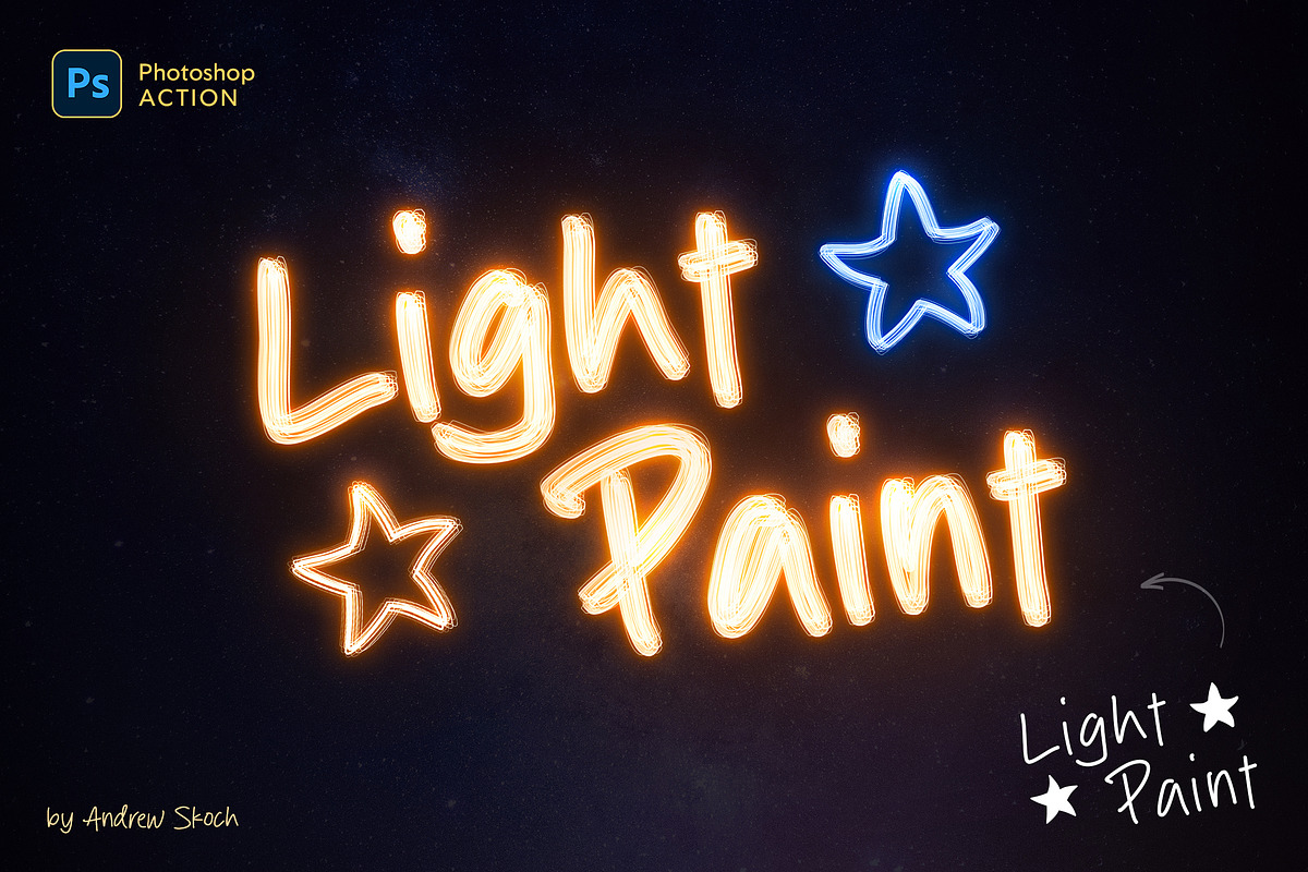 Light Painting Photoshop Action, an Action Add-On by Andrew Skoch Design (Photo 5 of 10)