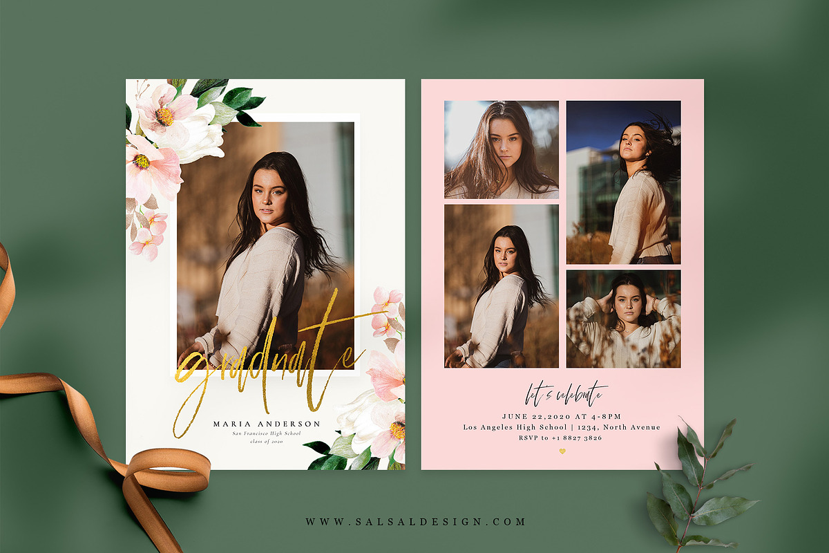 Graduation Card Templates G150, a Card Template by Salsal Design