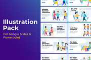 Business Illustration Powerpoint, a Presentation Template by Fitra Noor (Thumbnail 1 of 4)