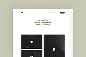 Mylene - Agency Framer Template, a Websites & App Template by CocoBasicThemes