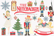The Nutcracker Ballet Clip Art Set, a Graphic by SmallHouseBigPony (Thumbnail 1 of 7)