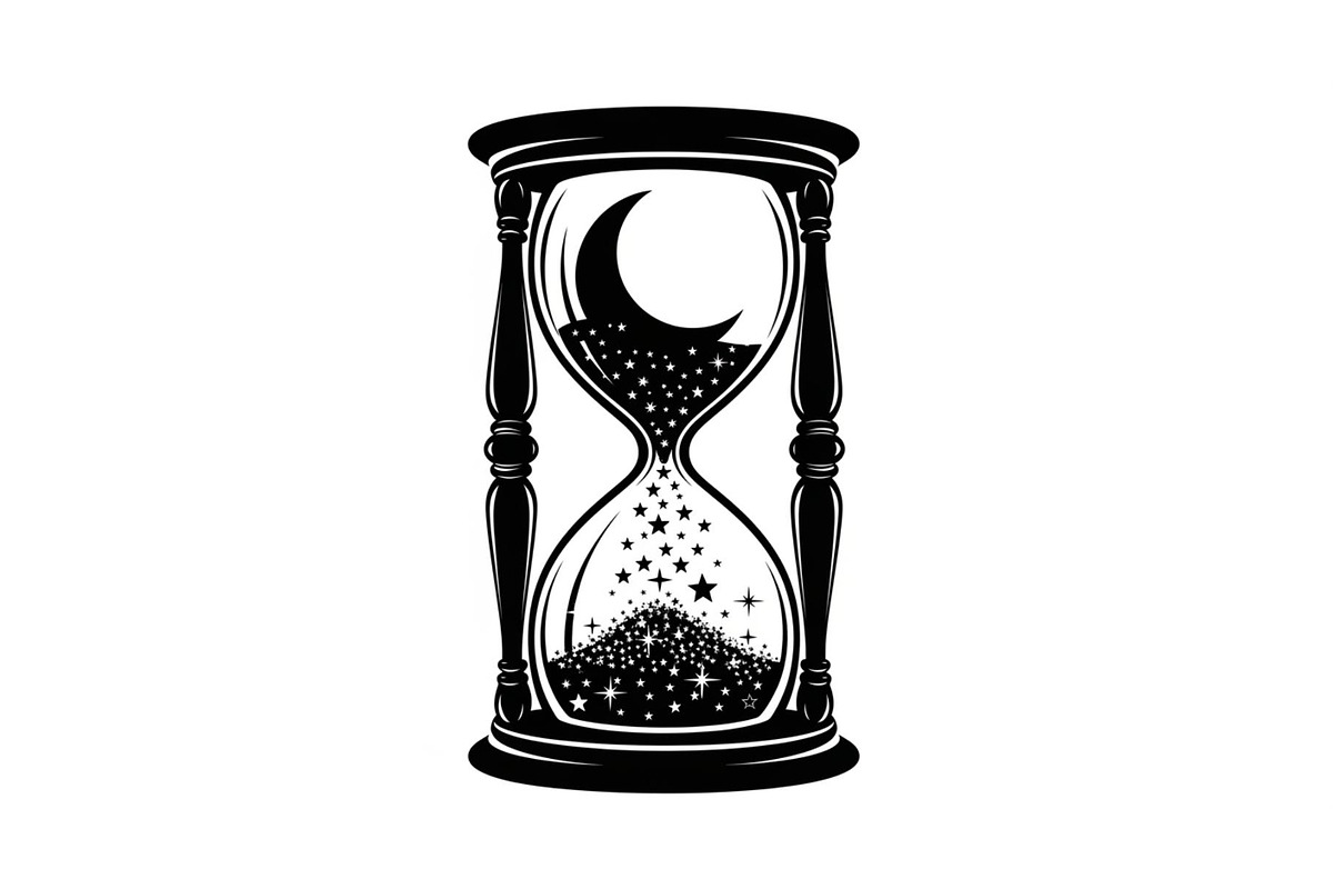 Moon Hourglass Design Bundle, an Illustration by jahid234 (Photo 6 of 31)