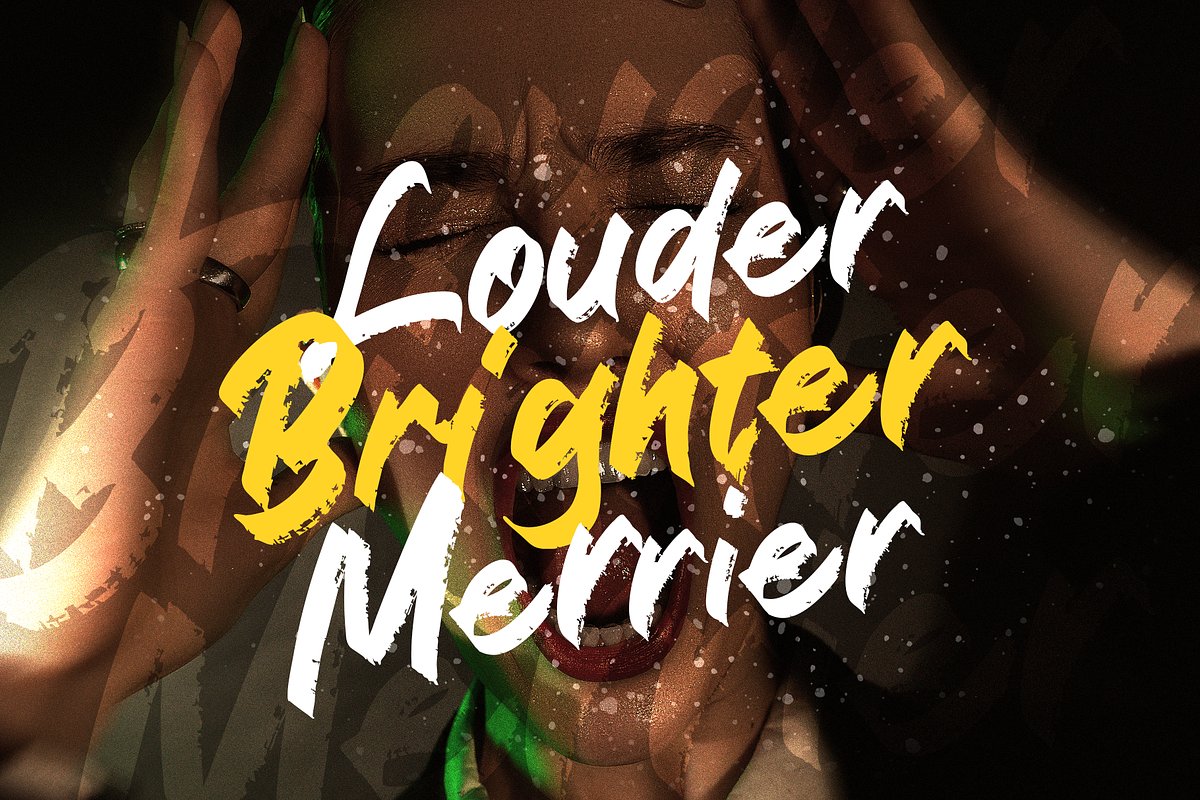 Brasskent - Brush Handwritten Font, a Handwritten Font by Maenjari Std (Photo 8 of 10)