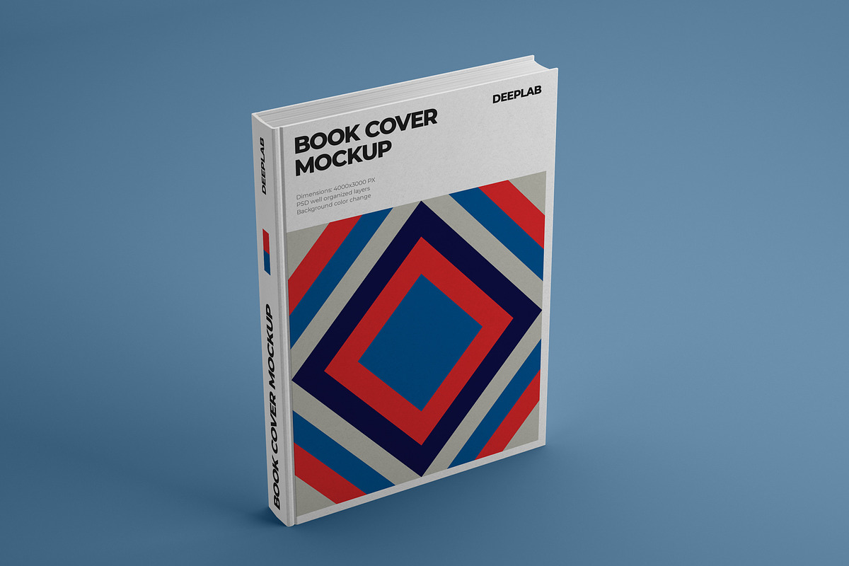 Vertical Book Hardcover Mockup Set, a Print Template by Deeplab (Photo 10 of 20)