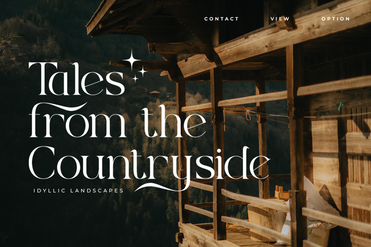 Fantastico - Modern Decorative, a Serif Font by Sohel Studio (Photo 5 of 10)