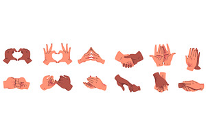 Hands holding together. Two, an Object Illustration by Stock-Smart-Start