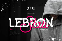 Lebron Slab Typeface