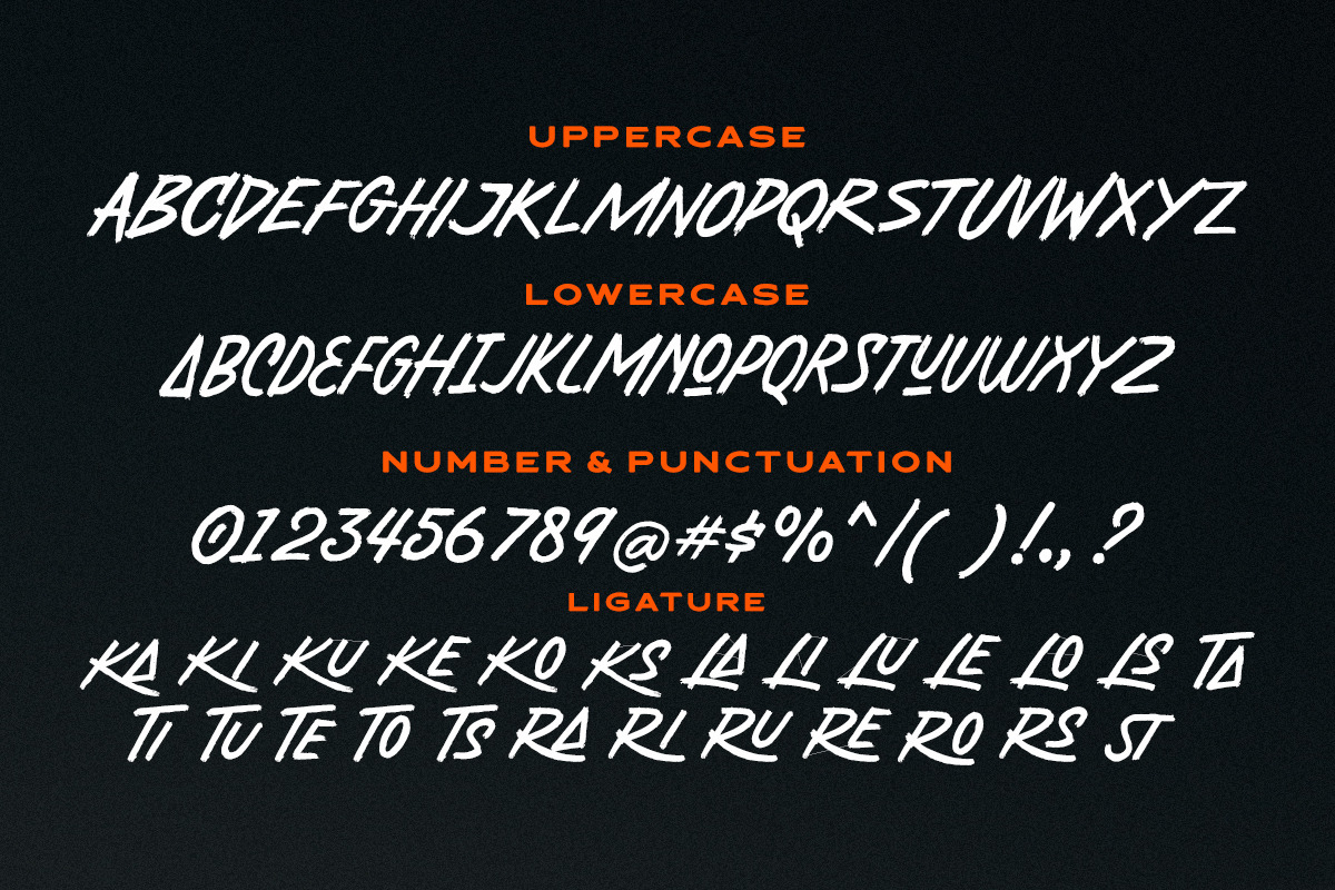 Astropicks - Casual Display Font, a Font by Letterhend Studio (Photo 2 of 9)