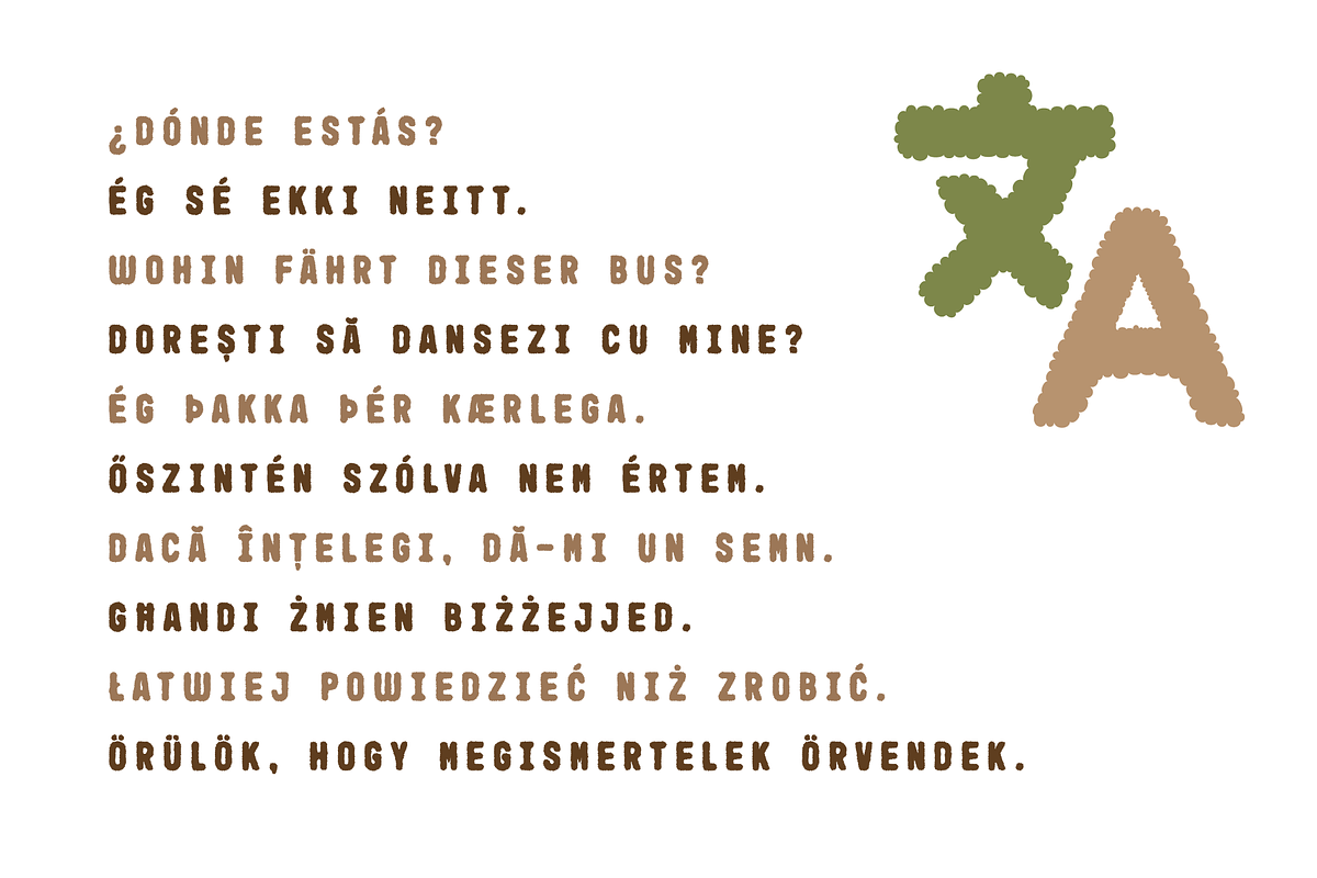 Wooldog Playful Typeface (10 Fonts), a Handwritten Font by alpercakici (Photo 8 of 15)