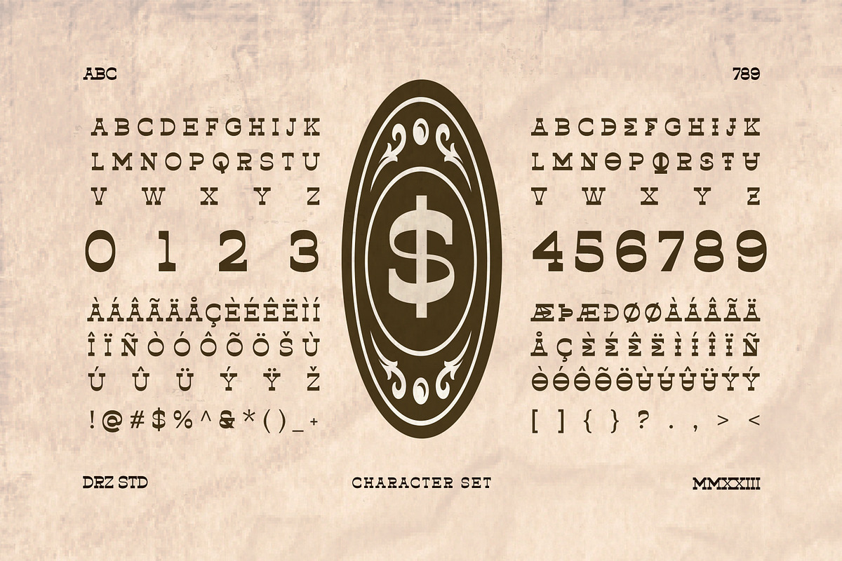 Tresmond - Vintage Retro Slab Serif, a Serif Font by Drizy (Photo 6 of 9)
