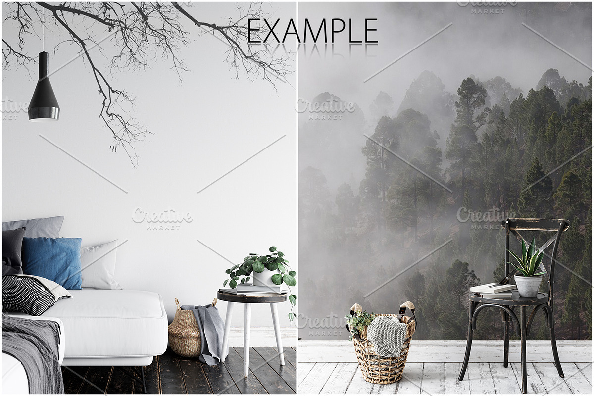 Frames & Walls Scandinavian Bundle-3, a Print Template by Yuri-U (Photo 34 of 42)