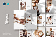 Rivera - Instagram Post & Stories, a Social Media Template by AndrewPixel (Thumbnail 1 of 11)
