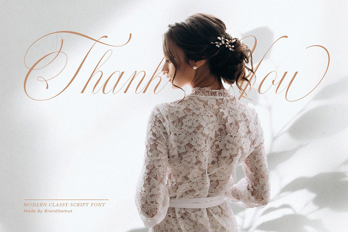 Perfections - Classy Romantic Script, a Script Font by BrandSemut (Photo 15 of 15)