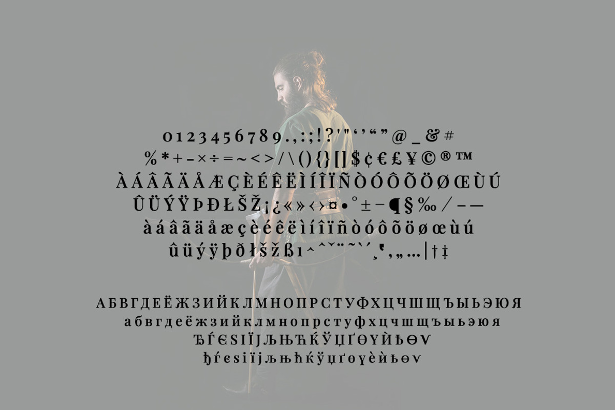 Garfield Fade Family Font, a Serif Font by yantodesign (Photo 6 of 6)