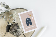 Hand Drawn Christmas Cards Bundle, a Card Template by maaariabouvier (Thumbnail 16 of 19)