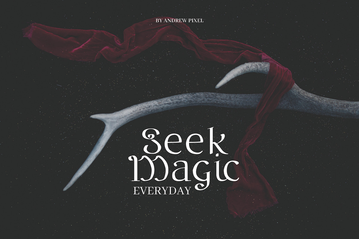 Alchemy - A Magical Typeface preview 5