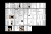 Minimalist Editorial Magazine Layout, a Magazine Template by Lunaria (Thumbnail 11 of 11)