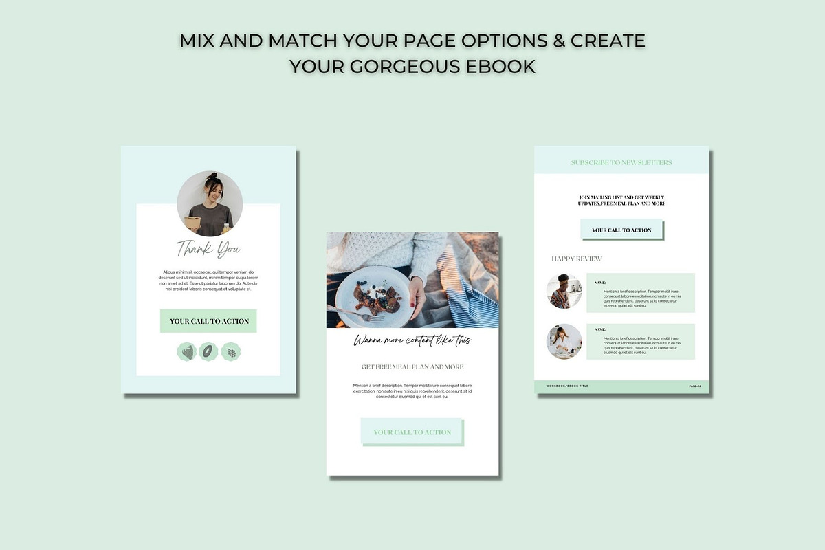 Nutrition Coach Course Creator Canva, a Social Media Template by Deepa Template Studio (Photo 25 of 48)