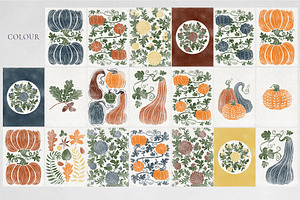 Autumn Folk Posters