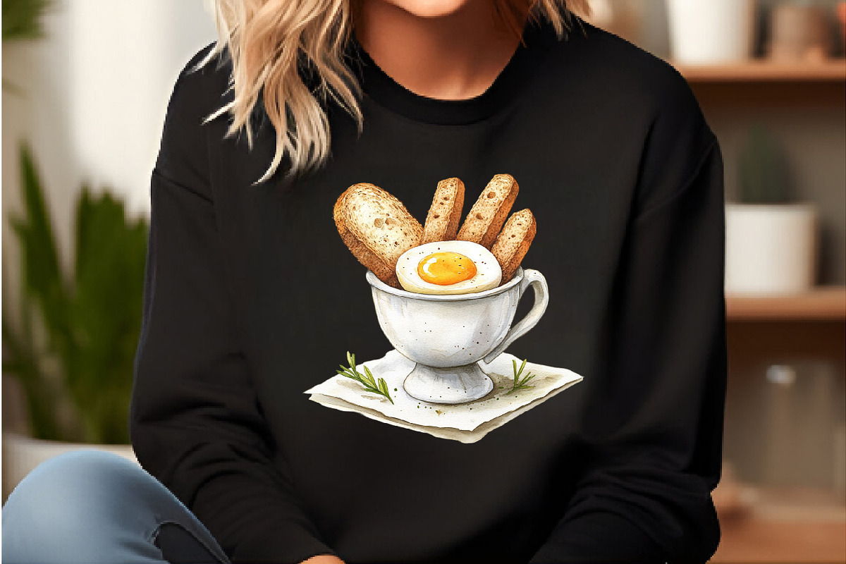 Watercolor Breakfast Clipart Png, an Illustration by DreamCafeArt (Photo 5 of 7)