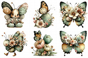 Whimsical Easter Butterfly Clipart, an Illustration by Daily.Designs (Thumbnail 5 of 8)