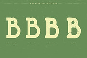 Bornine display typeface family, a Slab Serif Font by greatypes studio (Thumbnail 2 of 15)