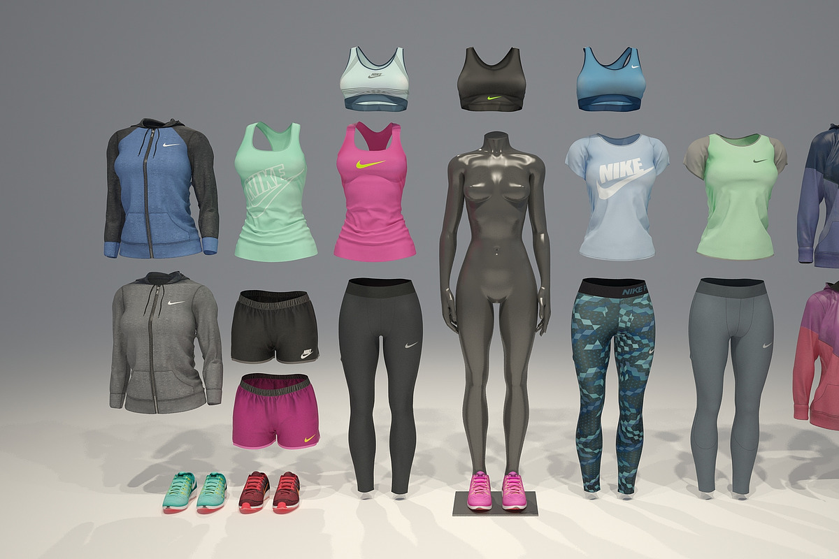 Female mannequin pack 1, a Characters & Person 3D Model by mrGarret (Photo 2 of 22)