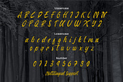 Arthas, a Script Font by edukka (Thumbnail 7 of 8)