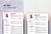 Modern Resume & CV Template, a Resume Template by Hito Graphic (Thumbnail 8 of 8)