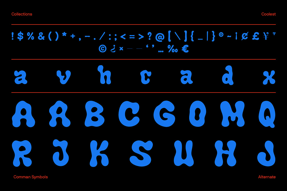 Slowley Font | Retro Bubble Font, a Handwritten Font by Koplexs Studio (Photo 13 of 13)