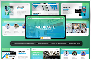 Medical Healthcare Google Slide, a Presentation Template by Annora Studio