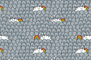 Four seamless patterns, a Pattern Graphic by eka panova (Thumbnail 2 of 5)